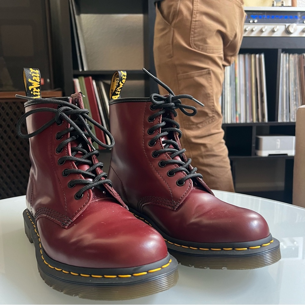 Red Dr. Martens